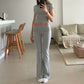 Crop Tee & Yoga Pants Lounge Set