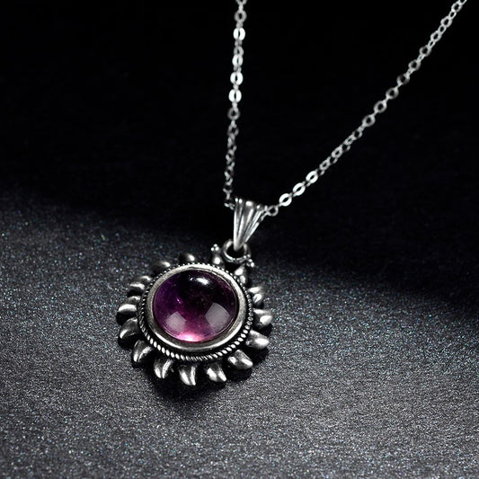 Crystal Sun Necklace