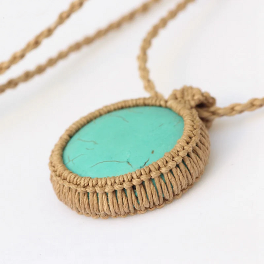 Turquoise Stone Necklace