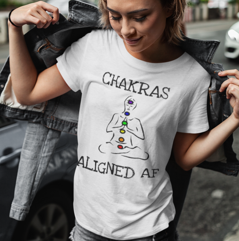 Chakras Aligned AF T-Shirt