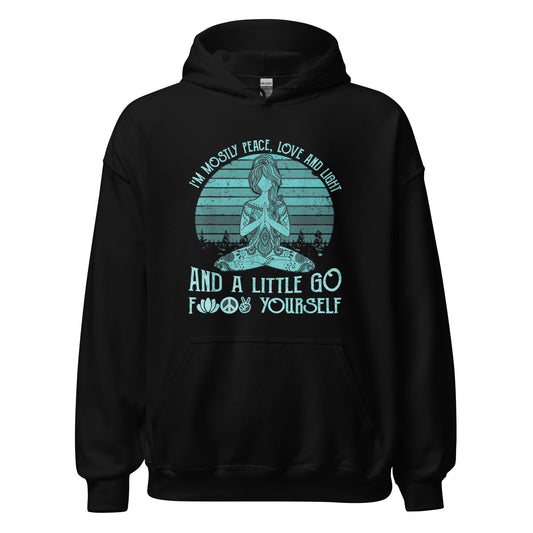 Peace Love & Light Unisex Hoodie