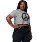 Peace Sign Cropped T Shirt