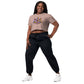 Lotus Flower Cropped T Shirt
