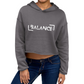 Power Words BALANCE Crop Hoodie