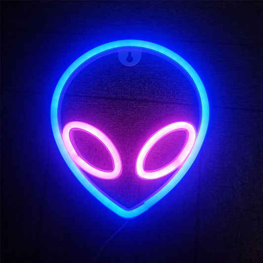 Alien Neon Sign