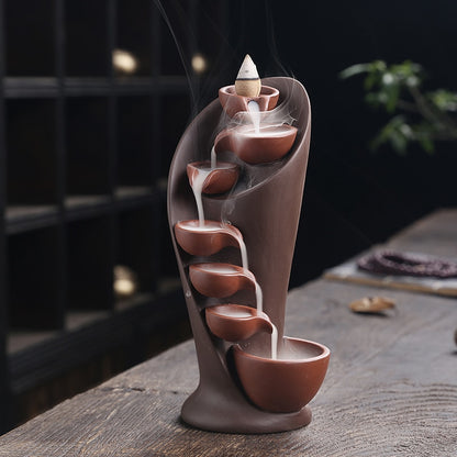 Spiral Backflow Incense Burner