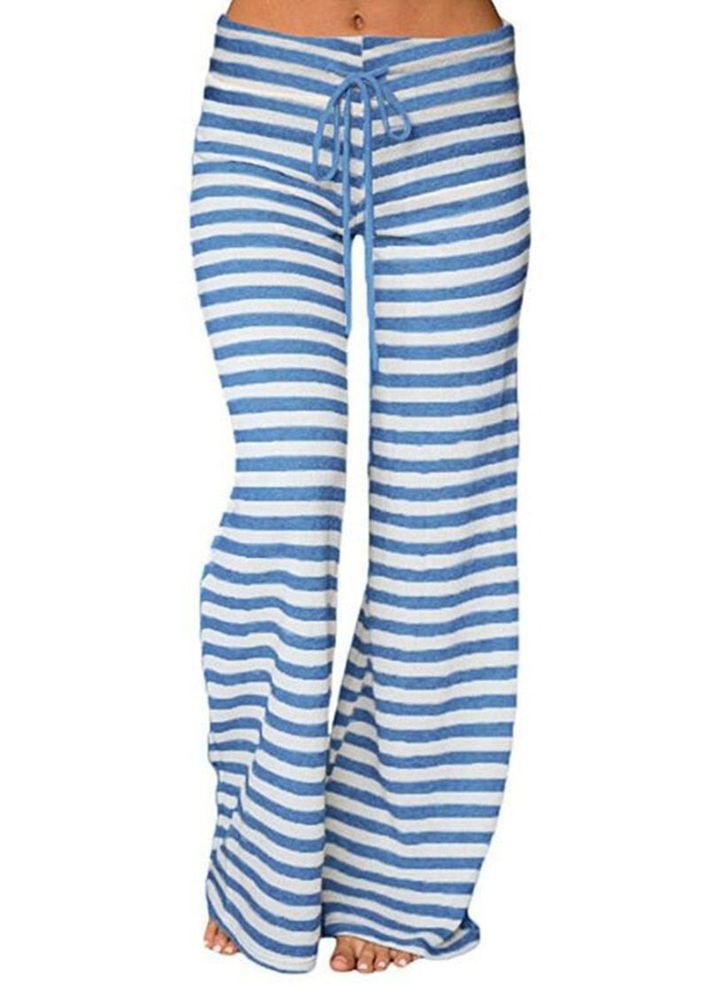 Striped Cotton Lounge Pants