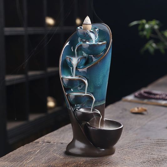 Spiral Backflow Incense Burner