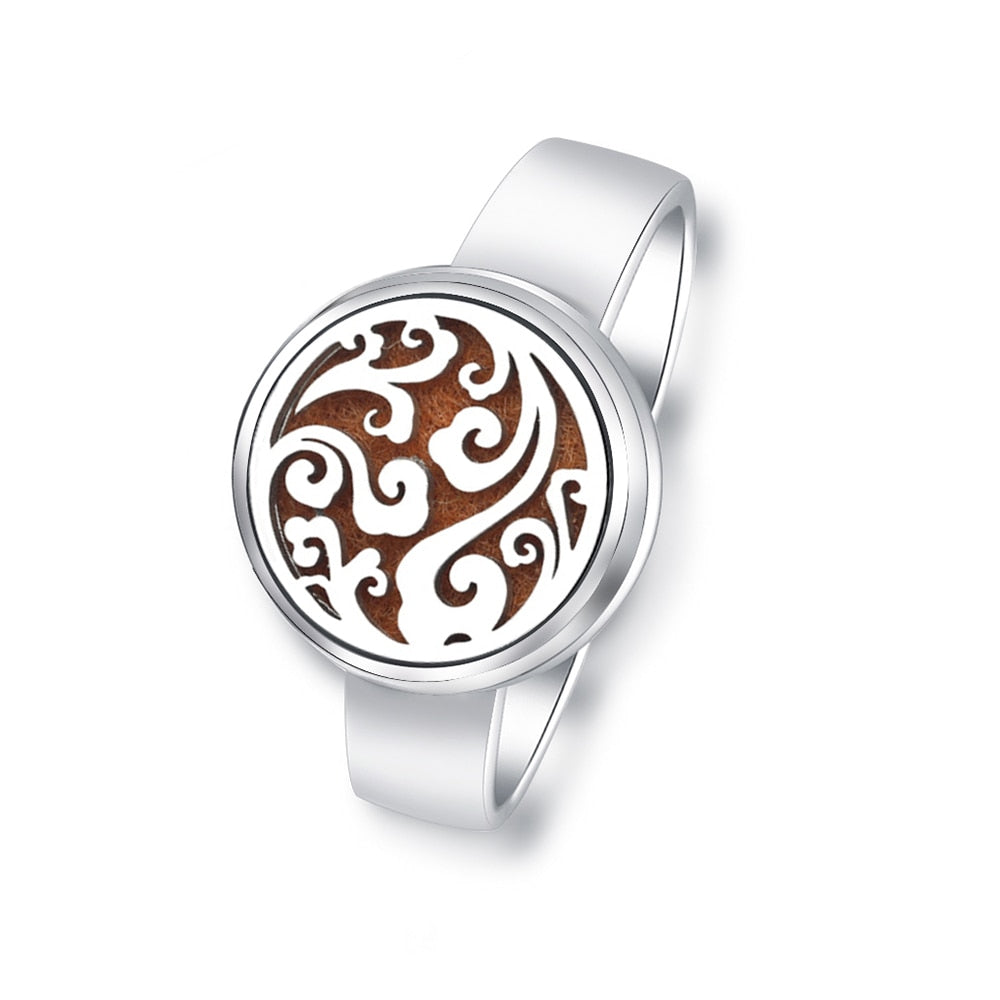 Aroma Diffuser Locket Ring