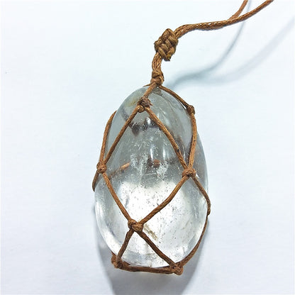 Phantom Quartz Pendant Necklace
