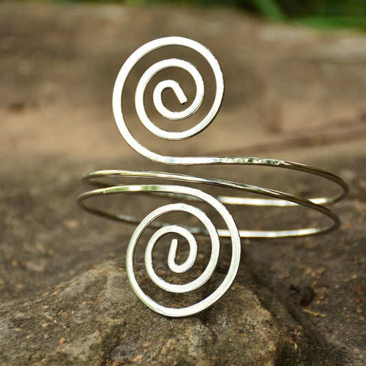 Boho Spiral Arm Bracelet