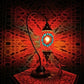 Mosaic Stained Glass Swan Table Lamp