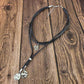 Coin & Velvet Rope Layered Choker Necklace