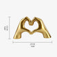 Hand Heart Figurine