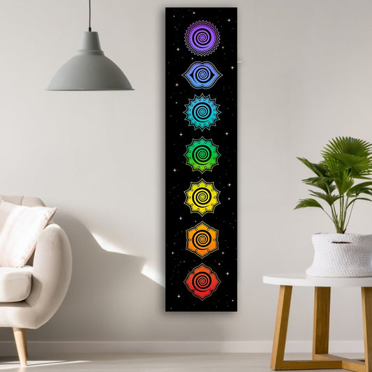 Seven Chakras Tapestry