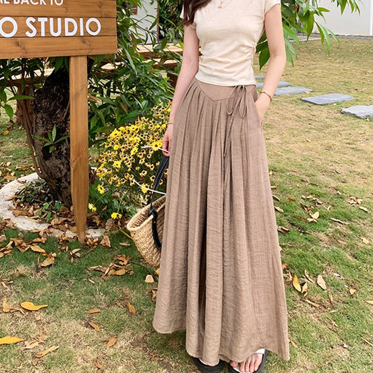 High Waist Wide Leg Pants