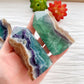 Rainbow Fluorite Irregular Crystal