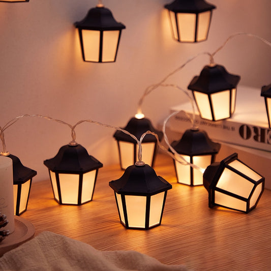 Vintage Lantern String Lights