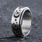 Moon Fidget Spinner Rings