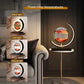 Flowing Sand Art Half Moon Table Lamp