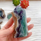 Rainbow Fluorite Irregular Crystal