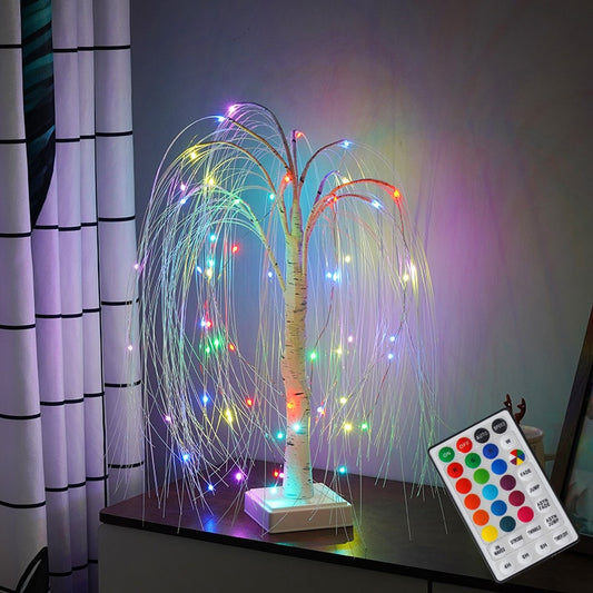 Weeping Willow Tree Color Changing Lamp