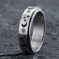 Moon Fidget Spinner Rings