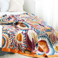 Boho Cotton Reversible Blanket