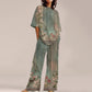 T Shirt & Wide Leg Pants Set
