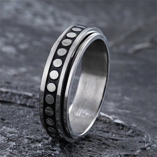 Moon Fidget Spinner Rings