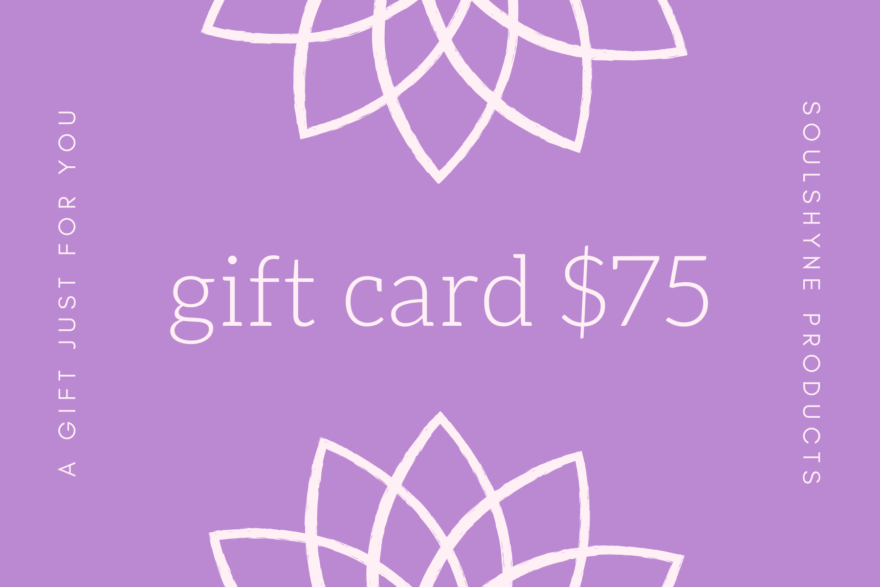 SoulShyne eGift Card - SoulShyne Products