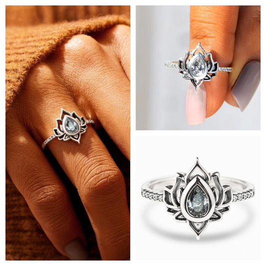 Blooming Lotus Ring