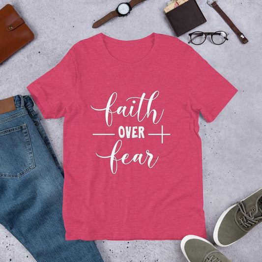 Faith Over Fear T-Shirt - SoulShyne Products