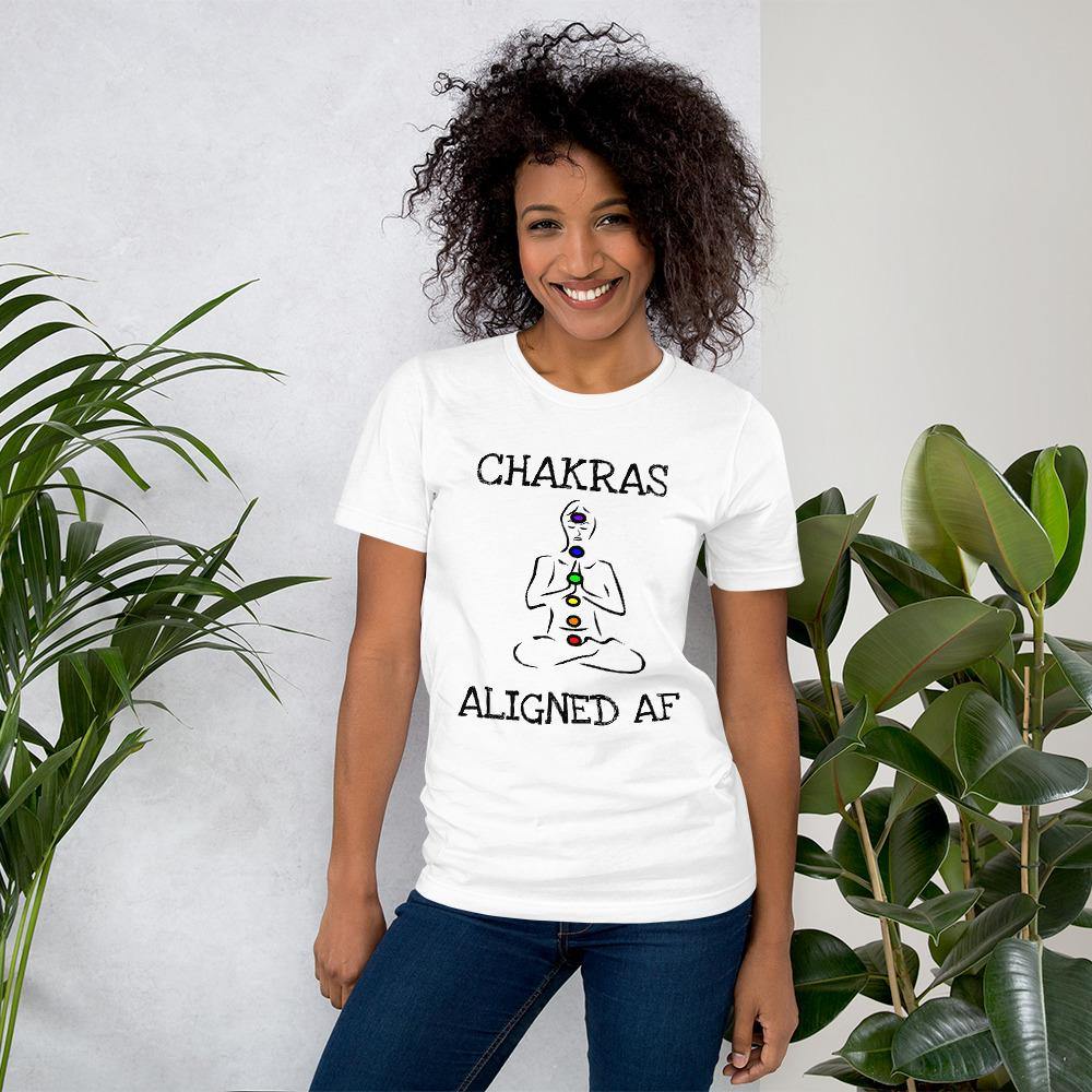 Chakras Aligned AF- Unisex T-Shirt - SoulShyne Products