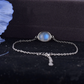 Moonstone Silver Bracelet