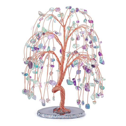 Crystal & Copper Willow Tree