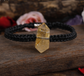 Double Point Crystal Braided Bracelets