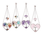 Crystal Heart Tree of Life Wall Decor