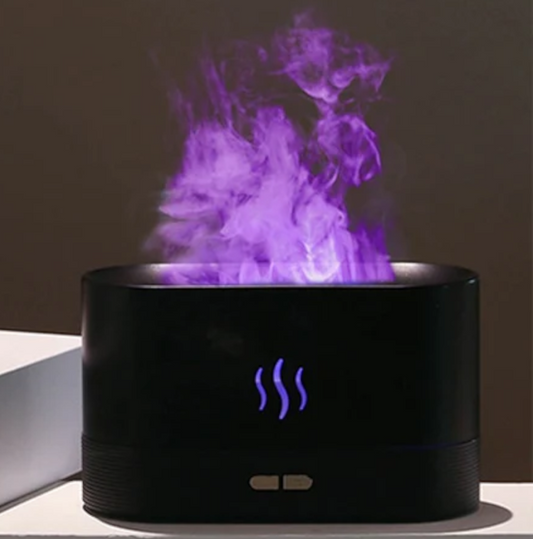 Flame Effect Color Changing Essential Oil Diffuser
