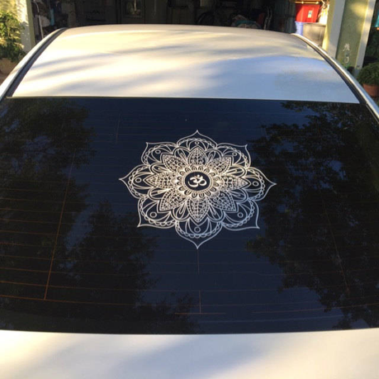 OM Mandala Car Decal