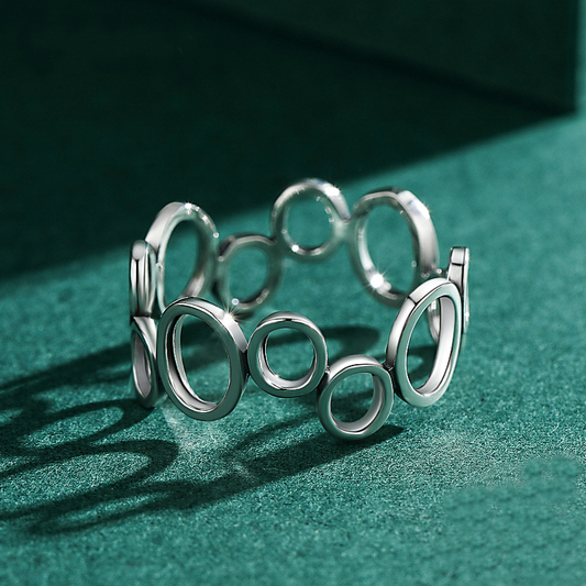 Silver Circle Ring