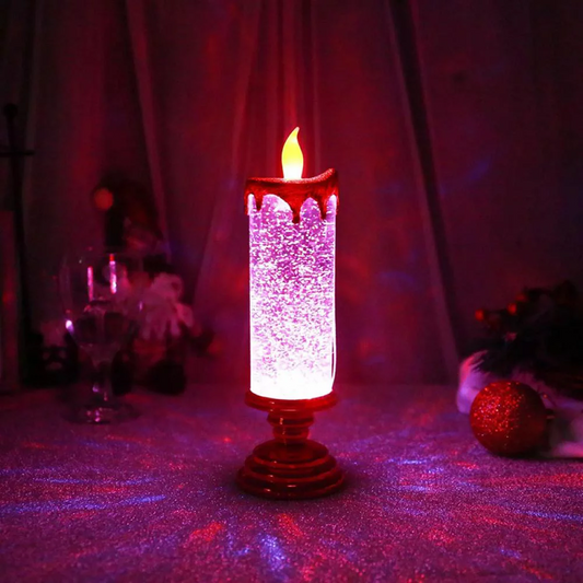 Sparkle Spin Water-Filled Flameless Candles