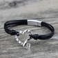 Silver Heart Magnetic Bracelet