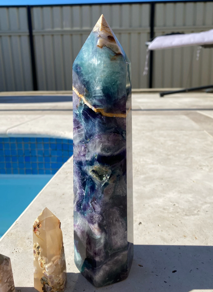 Fluorite Crystal Obelisk