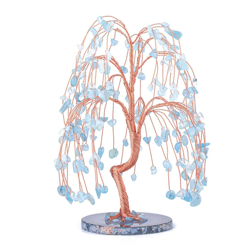 Crystal & Copper Willow Tree