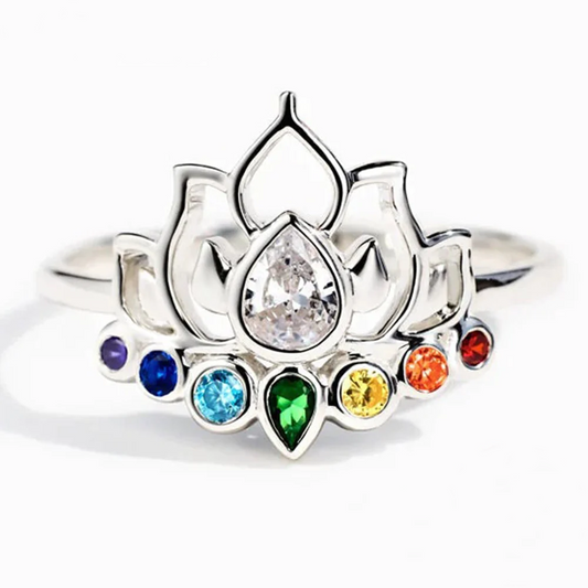 Rise Above Blooming Lotus Ring