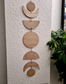 Wooden Moon Phase Wall Decor