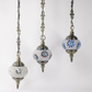 Mosaic Stained Glass Pendant Lamp
