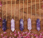 Crystal Energy Double Point Necklaces