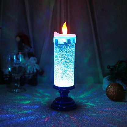 Sparkle Spin Water-Filled Flameless Candles
